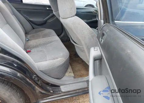 2002 Honda Civic Ex из США, поврежденный, VIN 2HGES26752H562802